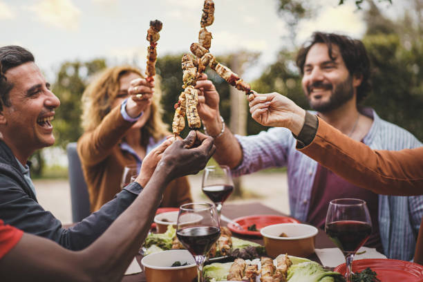 Meaning of Dreaming About Eating Meat with Friends